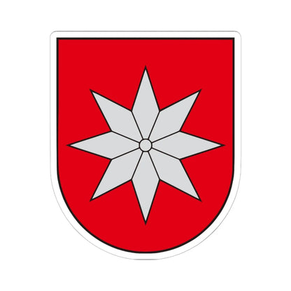 LTU Balninkai COA (Lithuania) (Coat of Arms) STICKER Vinyl Kiss-Cut Decal 6 Inch White - The Sticker Space