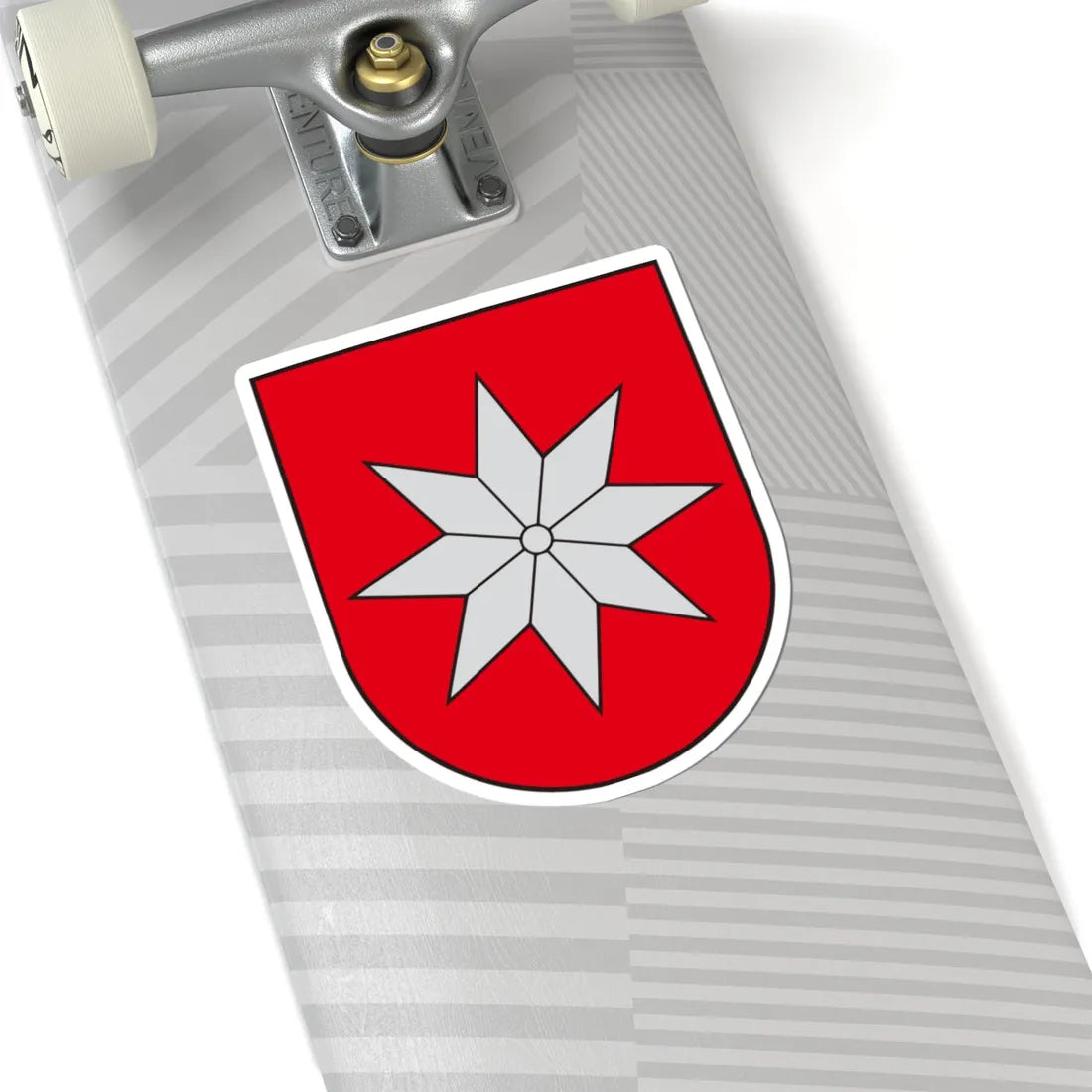 LTU Balninkai COA (Lithuania) (Coat of Arms) STICKER Vinyl Kiss-Cut Decal - The Sticker Space