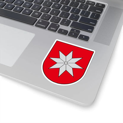 LTU Balninkai COA (Lithuania) (Coat of Arms) STICKER Vinyl Kiss-Cut Decal - The Sticker Space