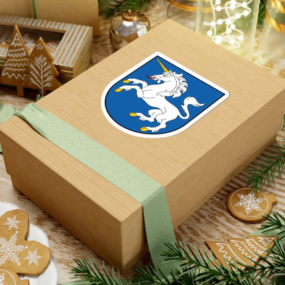 LTU Merkinė COA (Lithuania) (Coat of Arms) STICKER Vinyl Kiss-Cut Decal - The Sticker Space