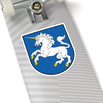 LTU Merkinė COA (Lithuania) (Coat of Arms) STICKER Vinyl Kiss-Cut Decal - The Sticker Space