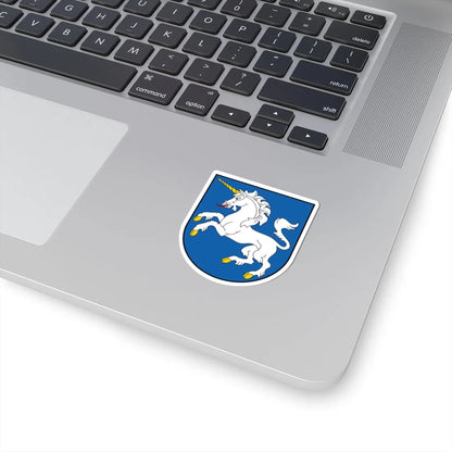 LTU Merkinė COA (Lithuania) (Coat of Arms) STICKER Vinyl Kiss-Cut Decal - The Sticker Space
