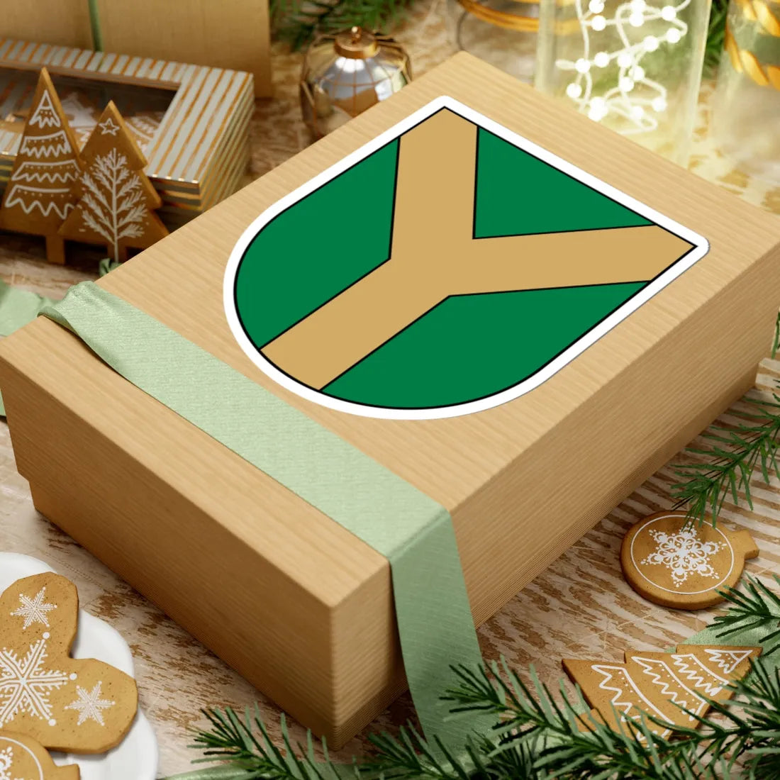 LTU Ylakiai COA (Lithuania) (Coat of Arms) STICKER Vinyl Kiss-Cut Decal - The Sticker Space