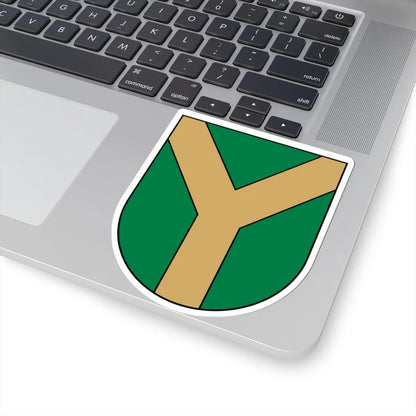 LTU Ylakiai COA (Lithuania) (Coat of Arms) STICKER Vinyl Kiss-Cut Decal - The Sticker Space