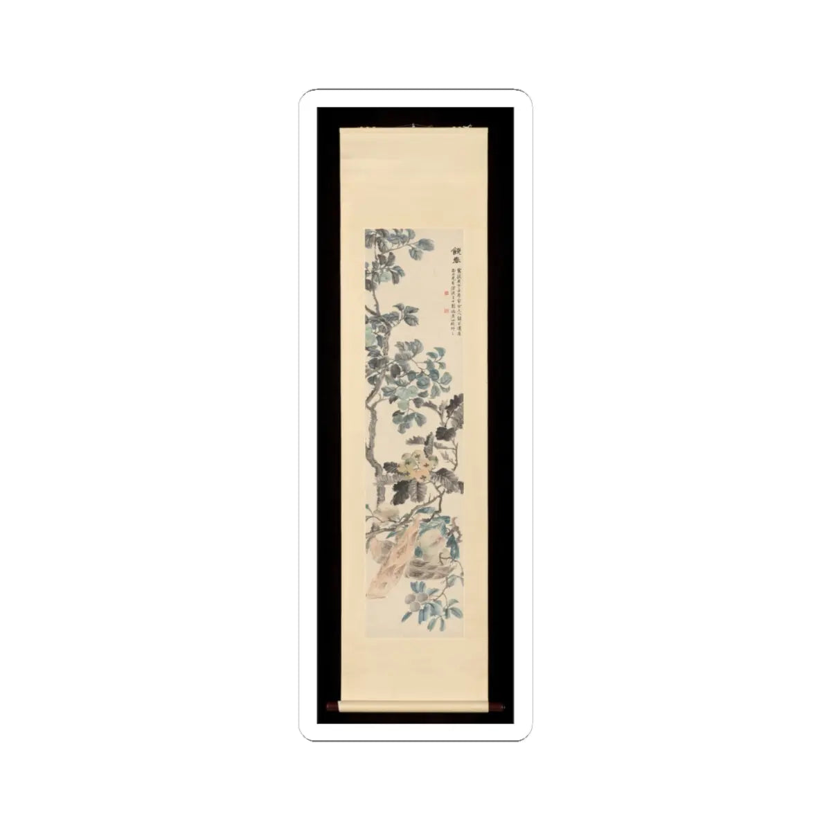 Lu Hui - Flowers - unknown v2 - STICKER Vinyl Kiss-Cut Decal
