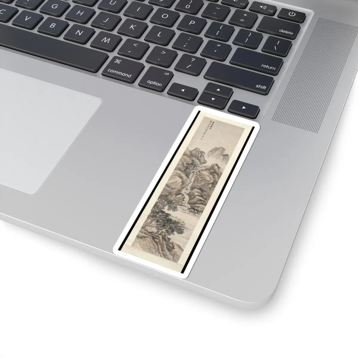 Lu Hui - Waterfall on a Cold Cliff - unknown v1 - STICKER Vinyl Kiss-Cut Decal