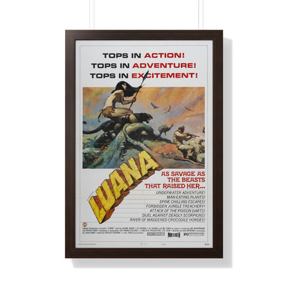 LUANA (2) 1968 - Framed Movie Poster-20" x 30"-The Sticker Space