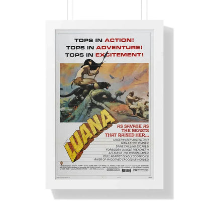 LUANA (2) 1968 - Framed Movie Poster - The Sticker Space