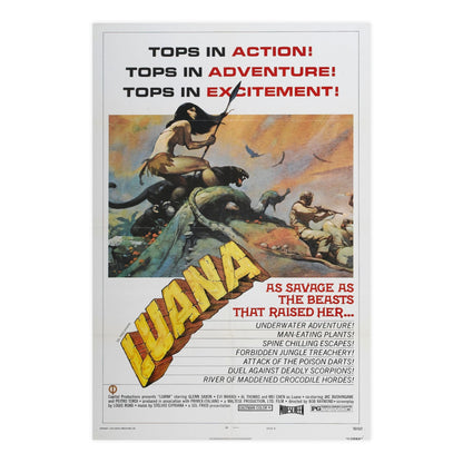LUANA (2) 1968 - Paper Movie Poster-24″ x 36″ (Vertical)-The Sticker Space