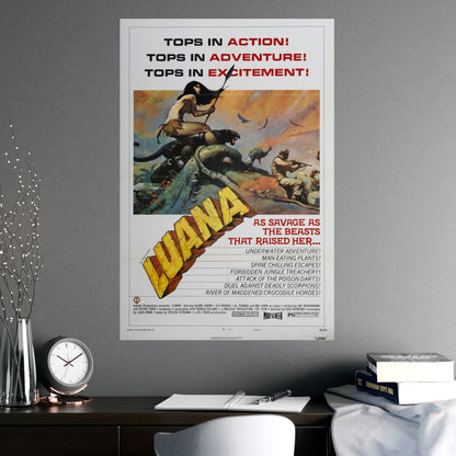 LUANA (2) 1968 - Paper Movie Poster-The Sticker Space