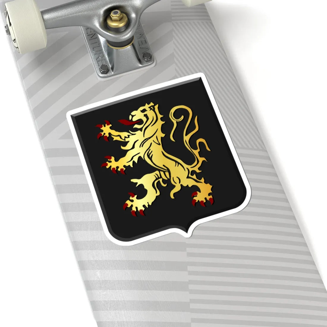 Lubbeek wapen (Belgium) (Coat of Arms) STICKER Vinyl Kiss-Cut Decal - The Sticker Space