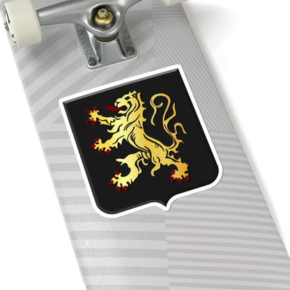 Lubbeek wapen (Belgium) (Coat of Arms) STICKER Vinyl Kiss-Cut Decal - The Sticker Space