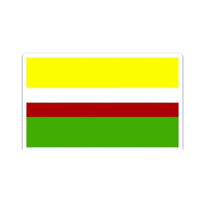 Lubuskie flaga (Poland) STICKER Vinyl Kiss-Cut Decal 2 Inch White - The Sticker Space