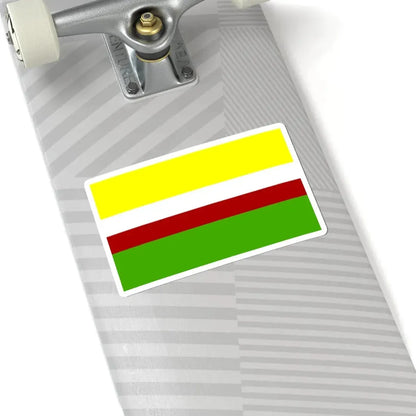 Lubuskie flaga (Poland) STICKER Vinyl Kiss-Cut Decal - The Sticker Space
