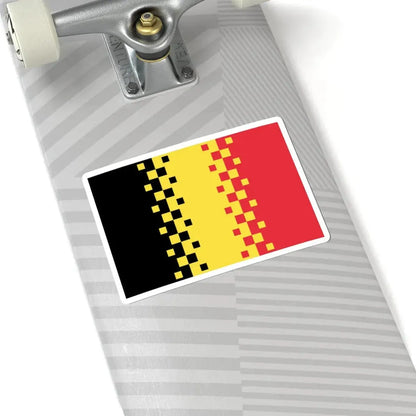 Luc Swinnens 2008 Belgian Flag Proposal (Belgium) STICKER Vinyl Kiss-Cut Decal - The Sticker Space