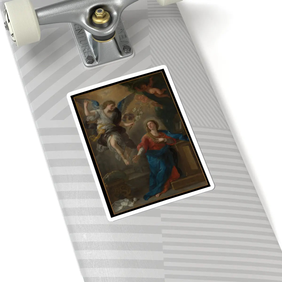 SKU:TSS-STICK-LCGRD-6X6-1N1YI Sizes:6" × 6" Types:White