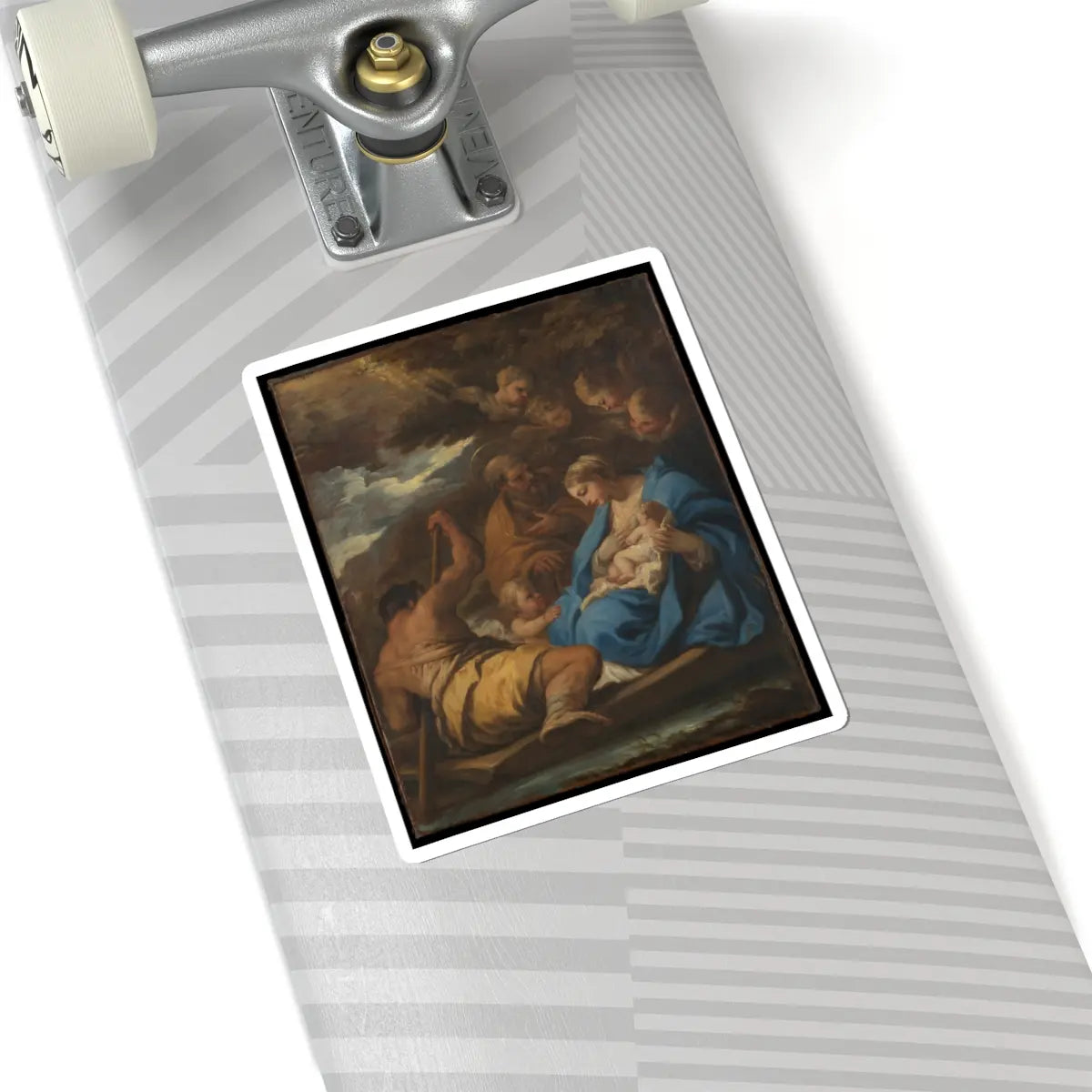 SKU:TSS-STICK-LCGRD-6X6-4 Sizes:6" × 6" Types:White