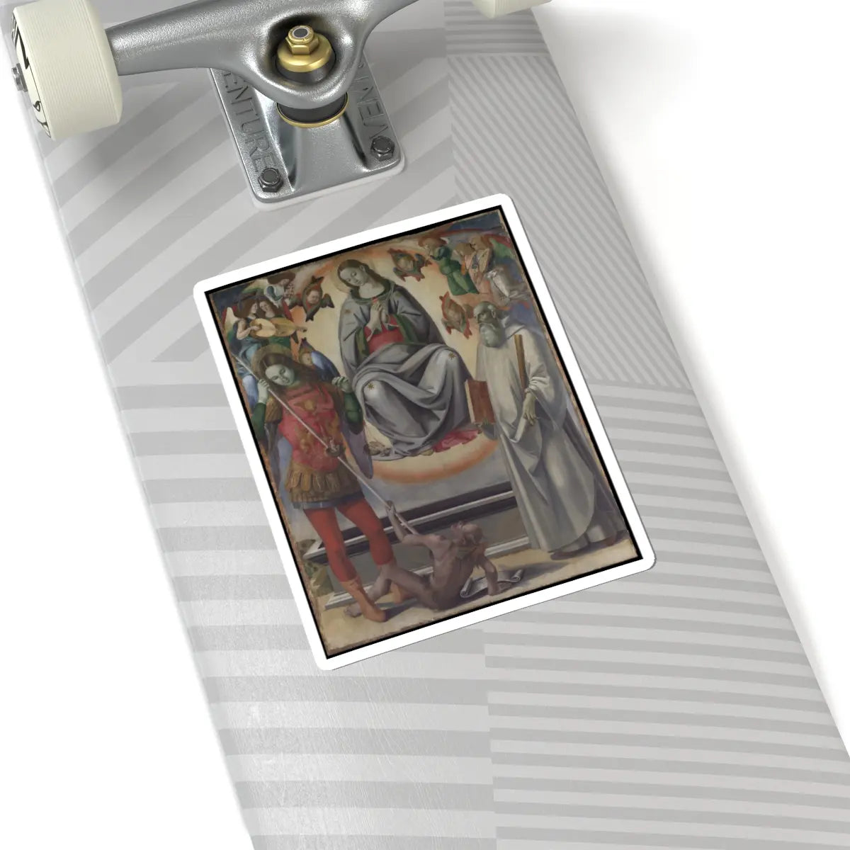 SKU:TSS-STICK-LCSGN-6X6-2 Sizes:6" × 6" Types:White