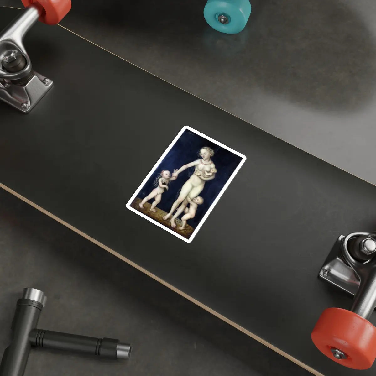 SKU:18625883902174197554 Sticker types:White Shape:Die-Cut Sizes:4" × 4"
