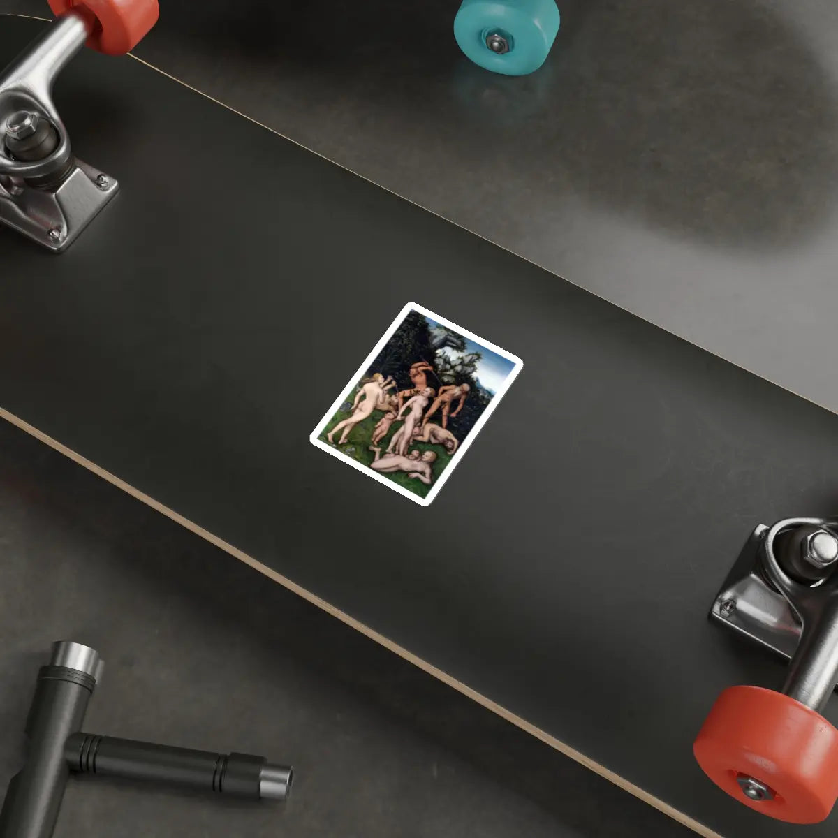 SKU:13558419942579779082 Sticker types:White Shape:Die-Cut Sizes:3" × 3"