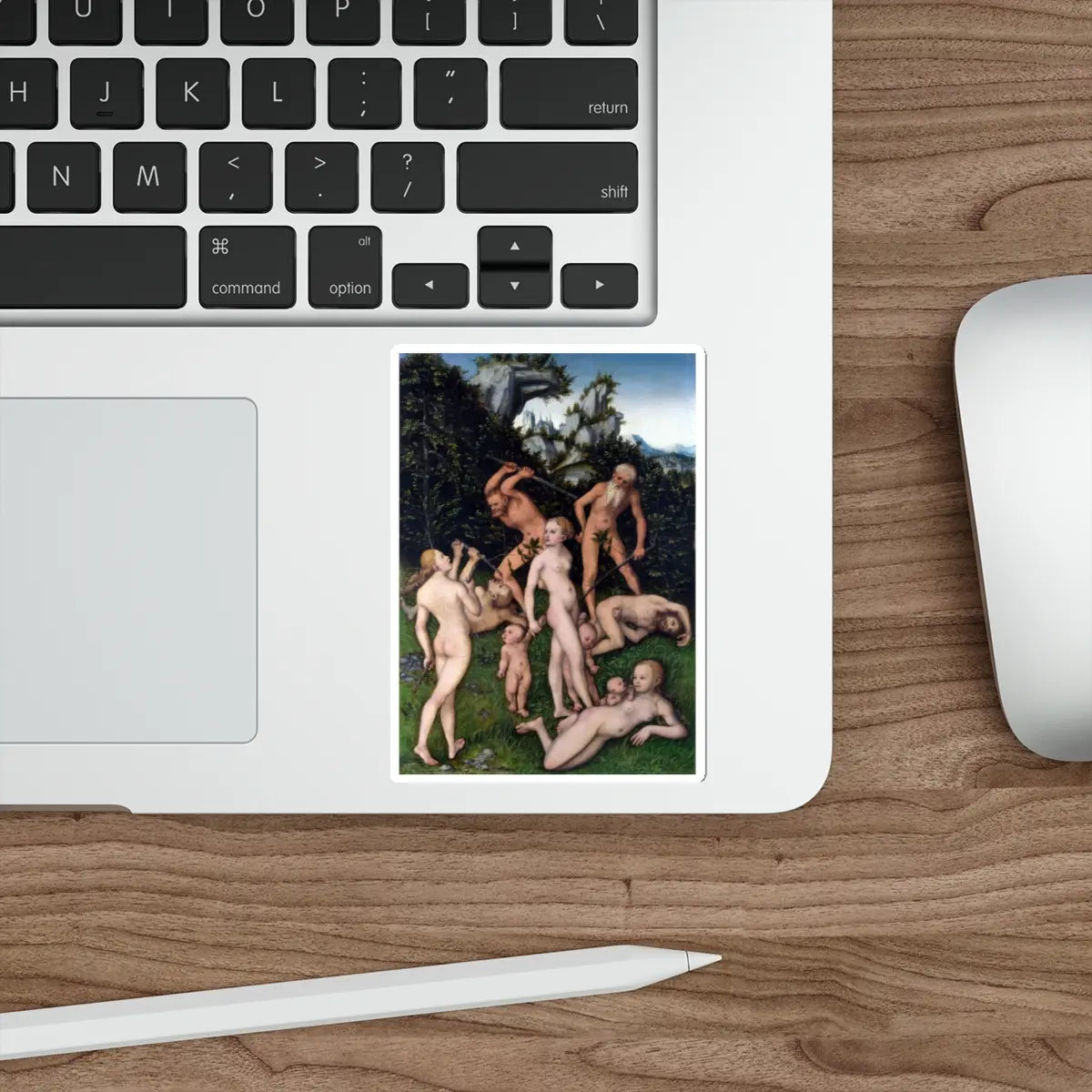 SKU:16480983485236221945 Sticker types:White Shape:Die-Cut Sizes:4" × 4"