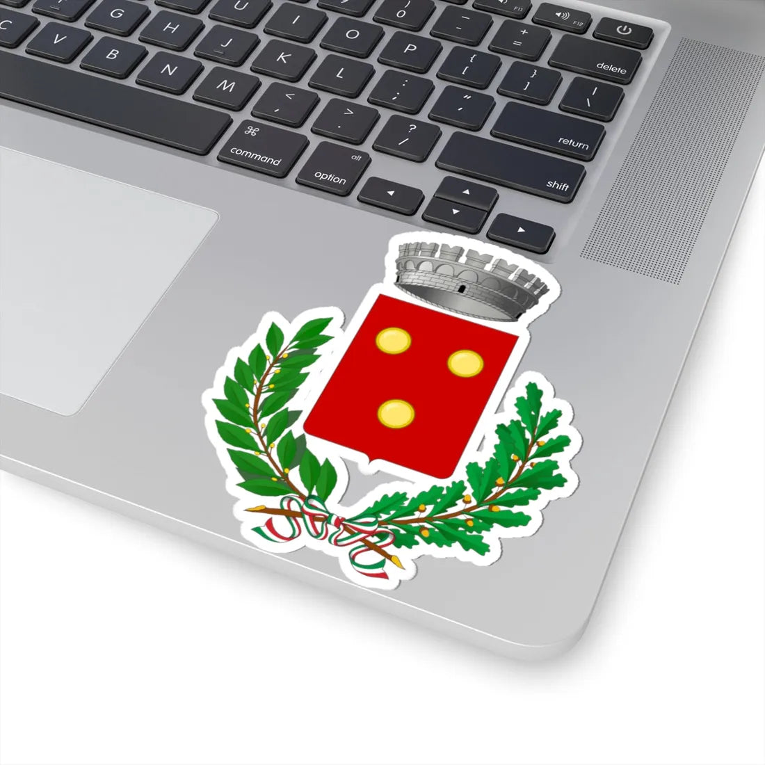 Lucca Sicula-Stemma (Italy) (Coat of Arms) STICKER Vinyl Kiss-Cut Decal - The Sticker Space