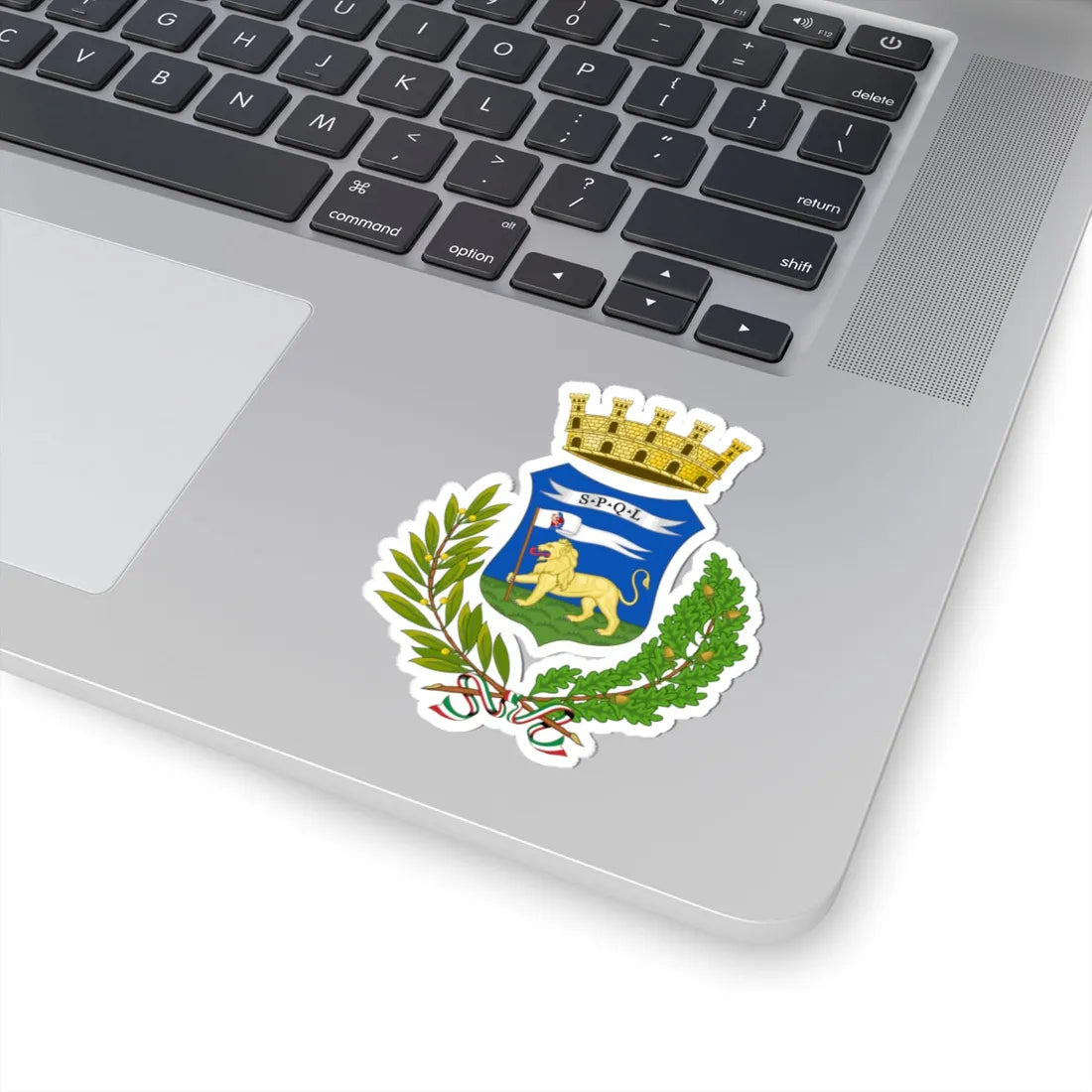 Lucera-Stemma (Italy) (Coat of Arms) STICKER Vinyl Kiss-Cut Decal - The Sticker Space