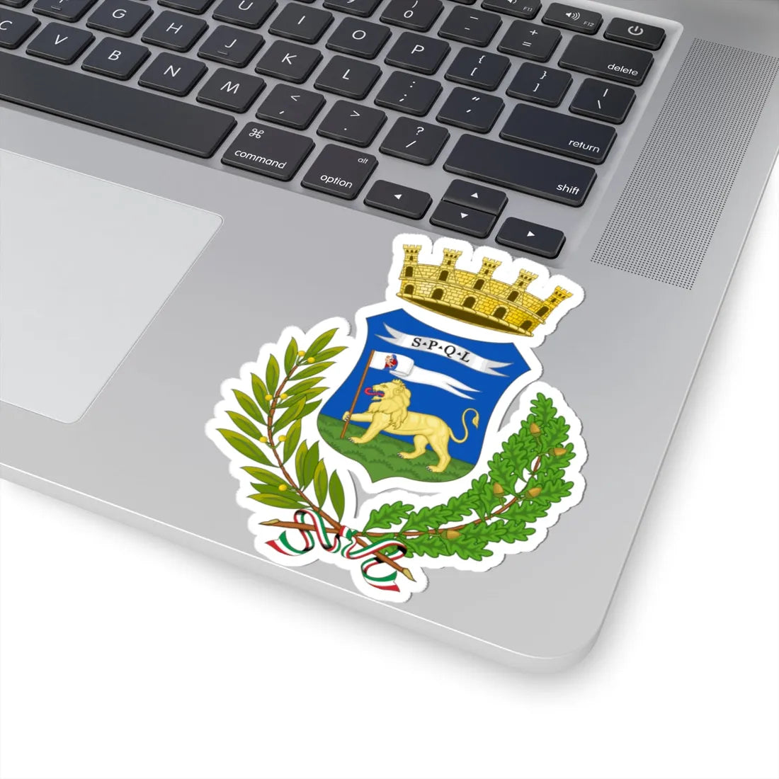 Lucera-Stemma (Italy) (Coat of Arms) STICKER Vinyl Kiss-Cut Decal - The Sticker Space