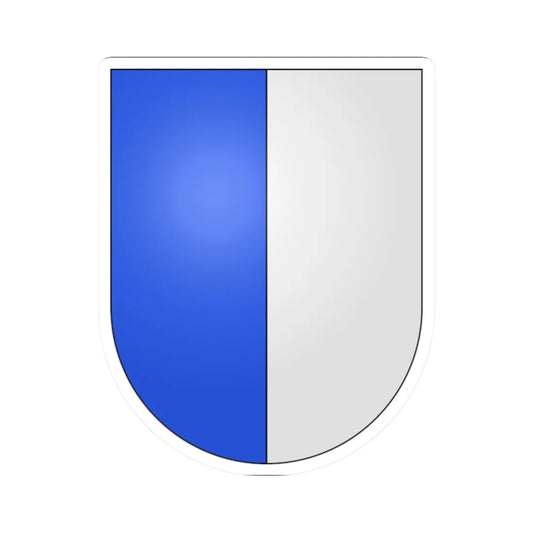 Lucerne-coat of arms (Switzerland) (Coat of Arms) STICKER Vinyl Kiss-Cut Decal 2 Inch White - The Sticker Space