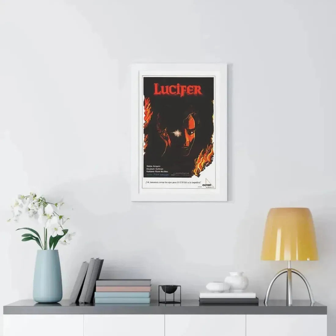 LUCIFER (FEAR NO EVIL) 1981 - Framed Movie Poster - The Sticker Space