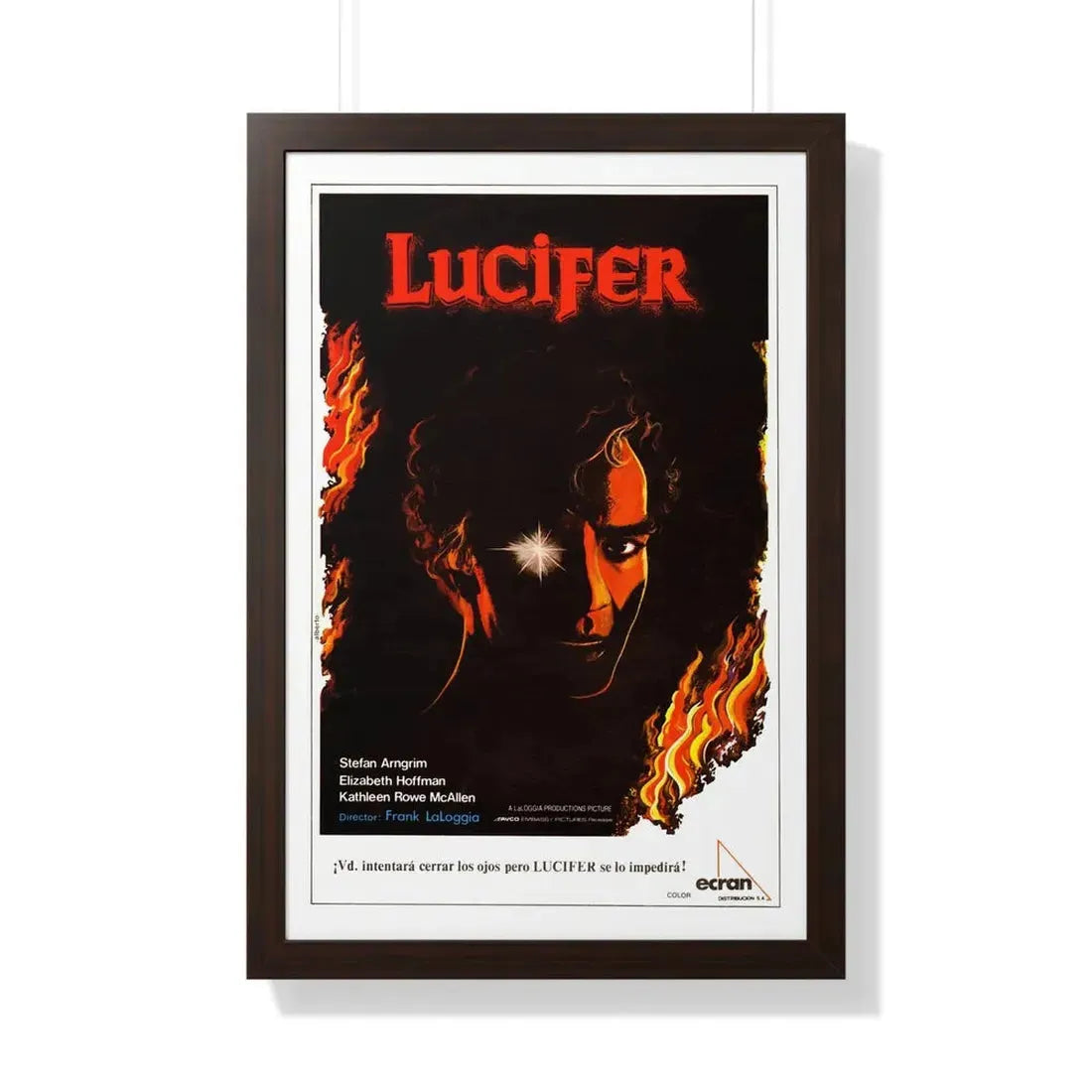 LUCIFER (FEAR NO EVIL) 1981 - Framed Movie Poster - The Sticker Space