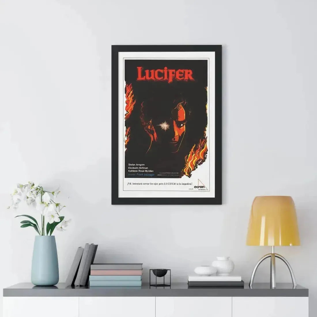 LUCIFER (FEAR NO EVIL) 1981 - Framed Movie Poster - The Sticker Space