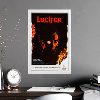 LUCIFER (FEAR NO EVIL) 1981 - Paper Movie Poster-The Sticker Space