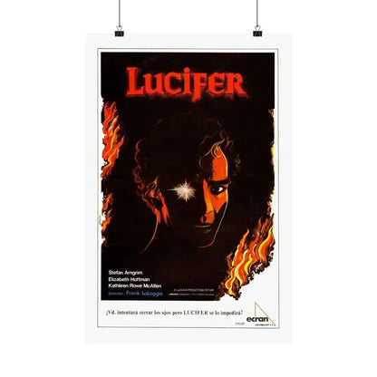 LUCIFER (FEAR NO EVIL) 1981 - Paper Movie Poster 16″ x 24″ Matte - The Sticker Space