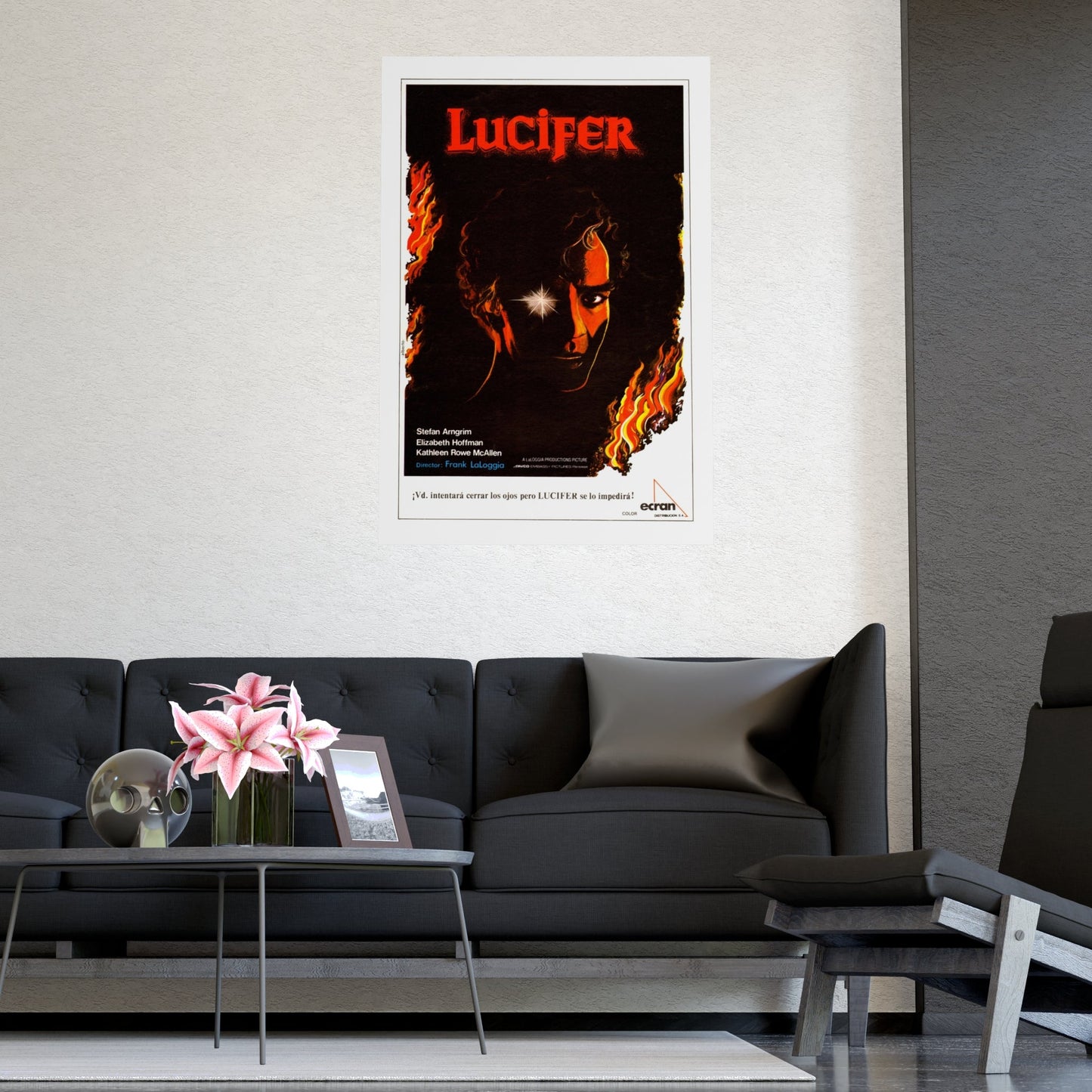 LUCIFER (FEAR NO EVIL) 1981 - Paper Movie Poster-The Sticker Space