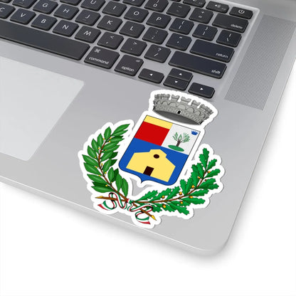 Lucinasco-Stemma (Italy) (Coat of Arms) STICKER Vinyl Kiss-Cut Decal - The Sticker Space