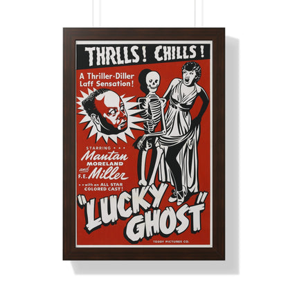 LUCKY GHOST 1942 - Framed Movie Poster-16″ x 24″-The Sticker Space