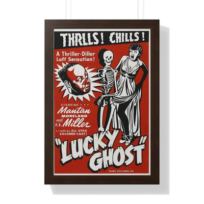 LUCKY GHOST 1942 - Framed Movie Poster - The Sticker Space