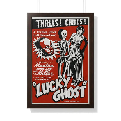 LUCKY GHOST 1942 - Framed Movie Poster - The Sticker Space