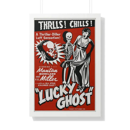 LUCKY GHOST 1942 - Framed Movie Poster - The Sticker Space