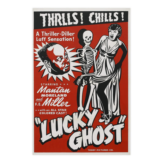LUCKY GHOST 1942 - Paper Movie Poster-24″ x 36″ (Vertical)-The Sticker Space