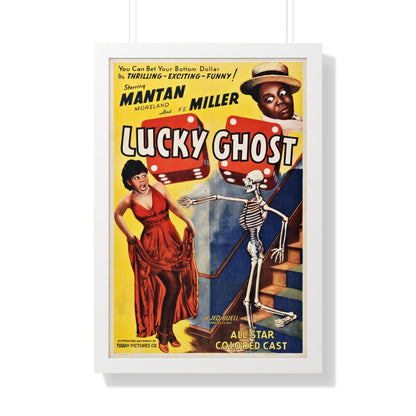 LUCKY GHOST (2) 1942 - Framed Movie Poster-20" x 30"-The Sticker Space