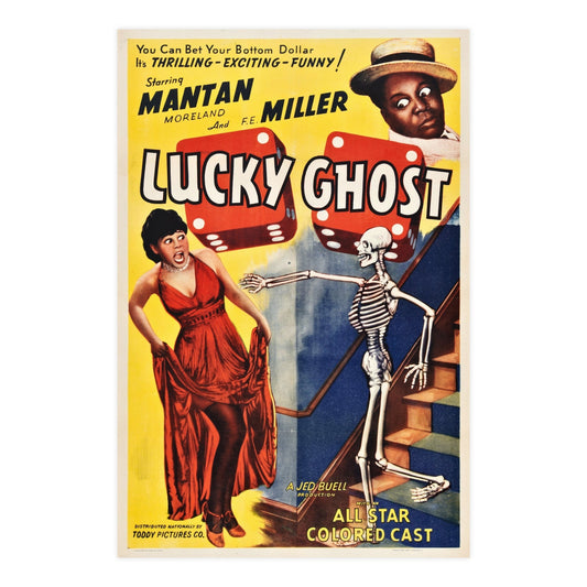 LUCKY GHOST (2) 1942 - Paper Movie Poster-24″ x 36″ (Vertical)-The Sticker Space