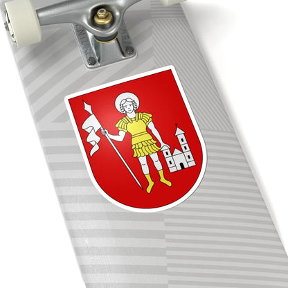 Ludiano-coat of arms (Switzerland) (Coat of Arms) STICKER Vinyl Kiss-Cut Decal - The Sticker Space