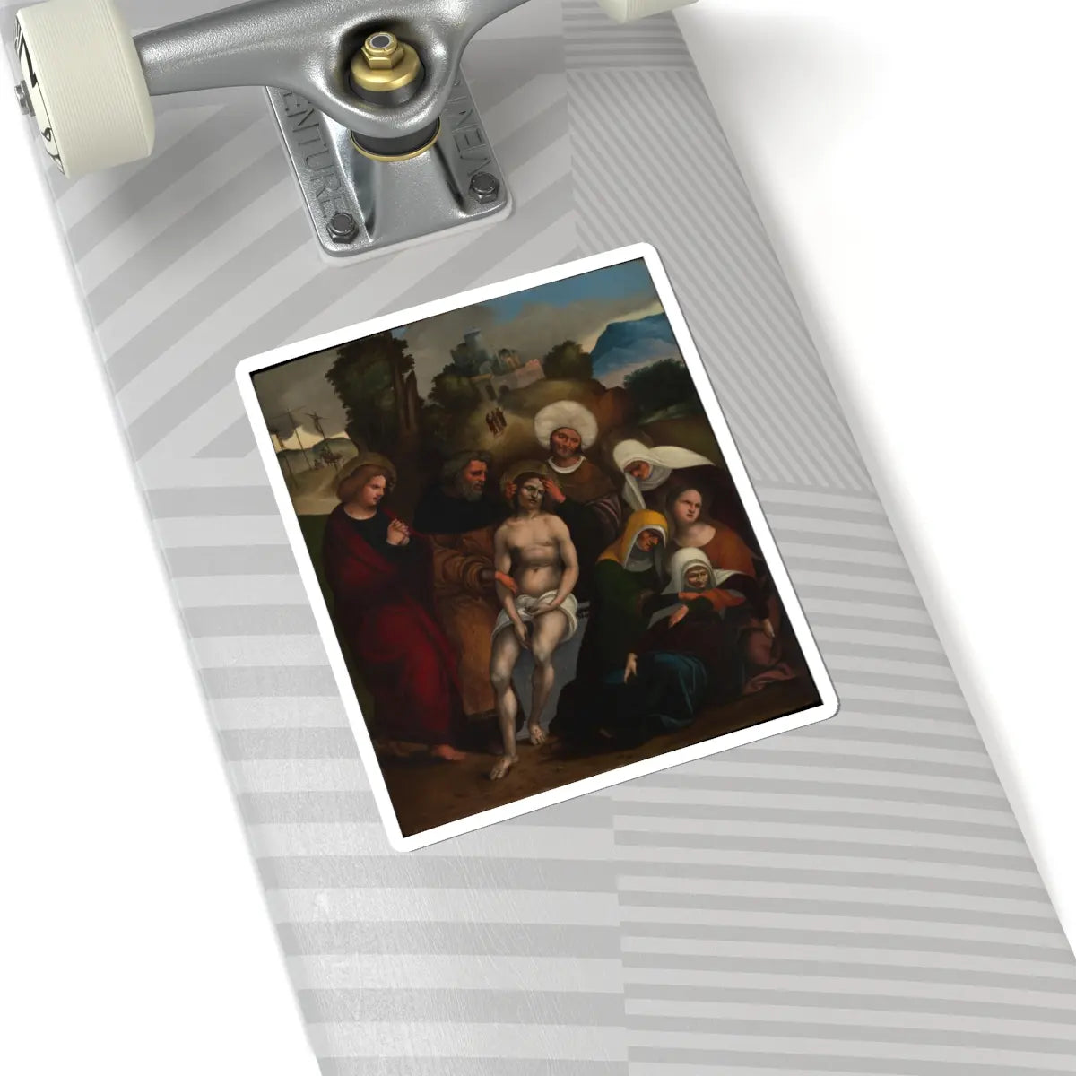 SKU:TSS-STICK-LDVMZZ-6X6-1N20G Sizes:6" × 6" Types:White