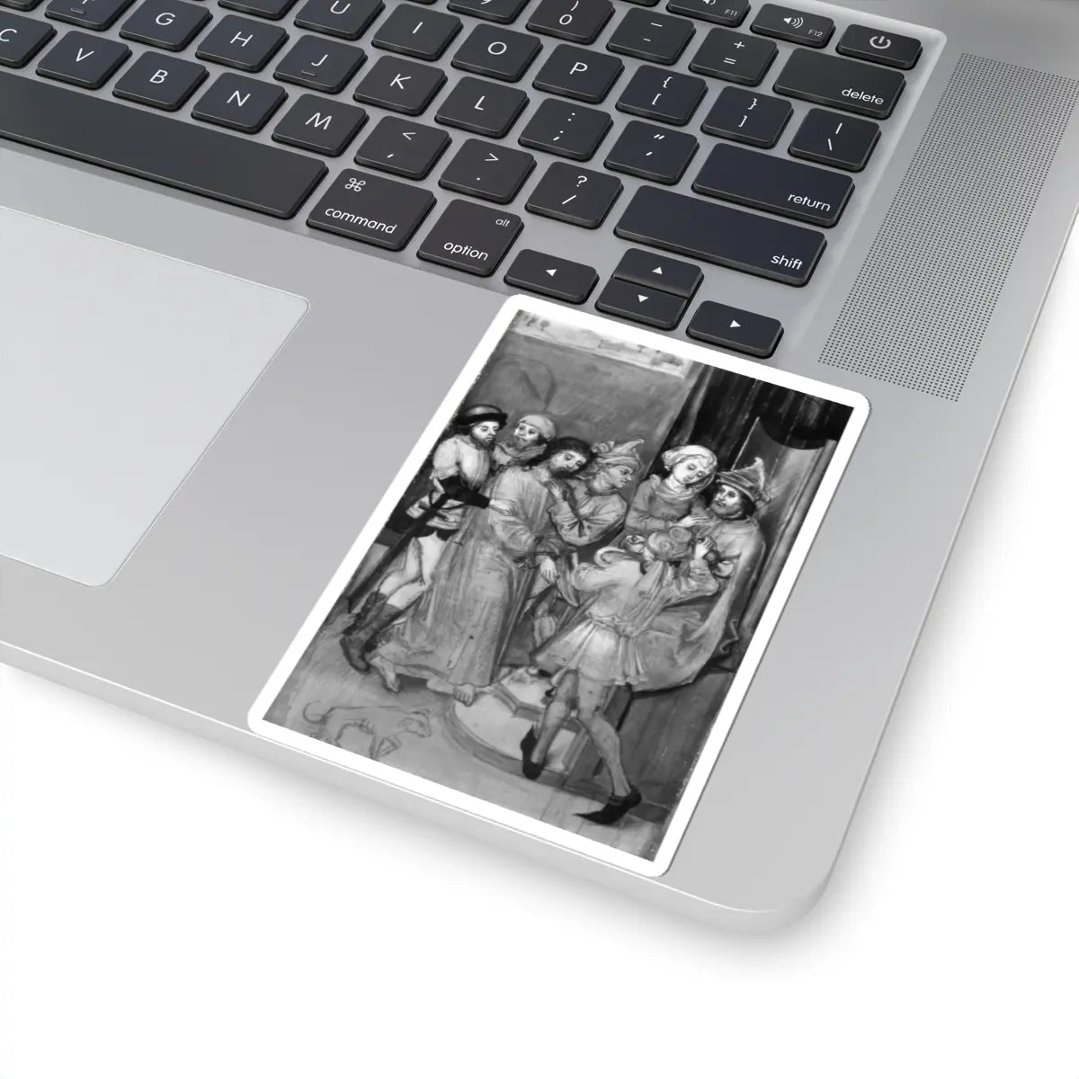 SKU:TSS-STICK-LDWSCH-4X4-3 Sizes:4" × 4" Types:White