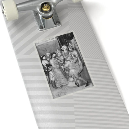 SKU:TSS-STICK-LDWSCH-6X6-1N20J Sizes:6" × 6" Types:Transparent