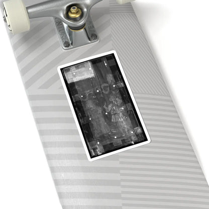 SKU:TSS-STICK-LDWSCH-6X6-4 Sizes:6" × 6" Types:White