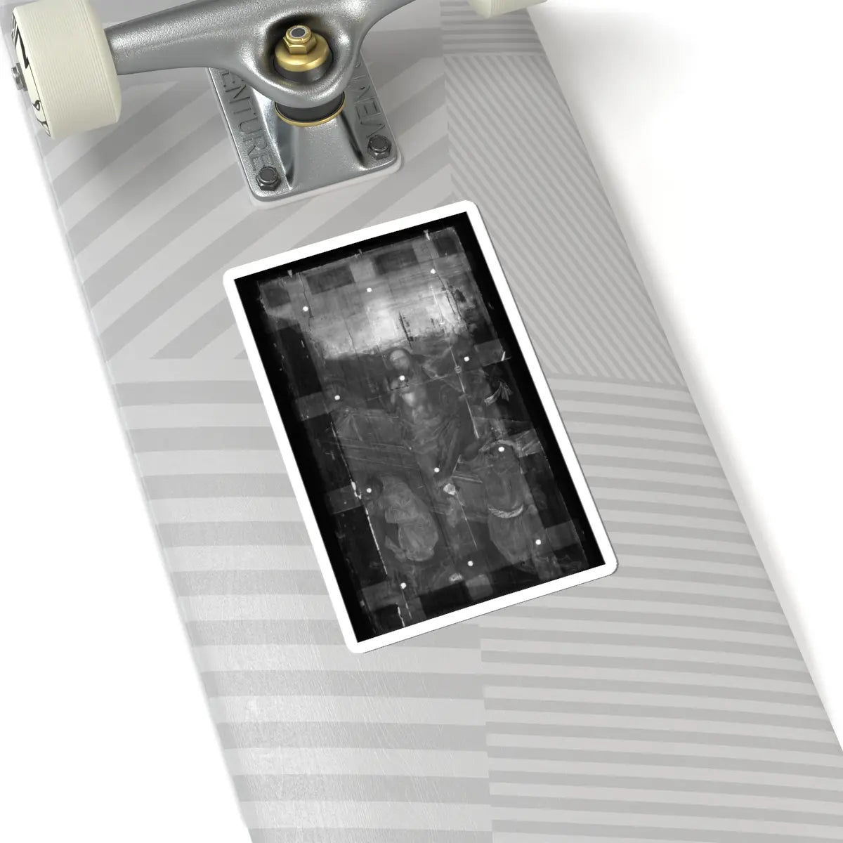 SKU:TSS-STICK-LDWSCH-6X6-6 Sizes:6" × 6" Types:White
