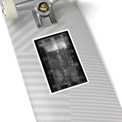 SKU:TSS-STICK-LDWSCH-6X6-6 Sizes:6" × 6" Types:White